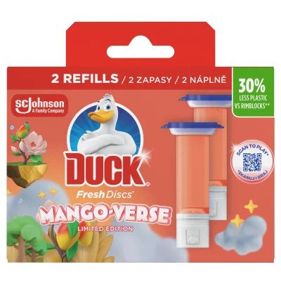 Duck Fresh Discs WC Refills Mango Verse 2x36ml