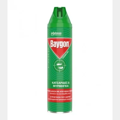 BAYGON AEROSOL ΚΑΤΣΑΡΙΔΟΚΤΟΝΟ 400ml