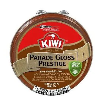 KIWI Brown Shoe Polish Tin 50 ml