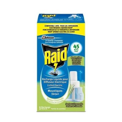 RAID Electric Refill Anti-Mosquito Citronella 45 Nights