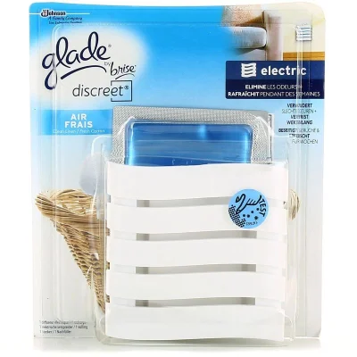 GLADE Diffuseur Discreet Desodorisant Air Frais Gbb