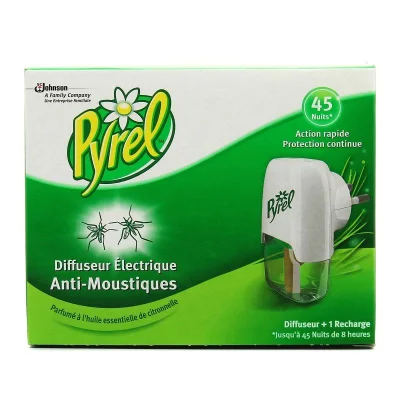 PYREL Electric Liquid Diffuser Lemon 45 Nights
