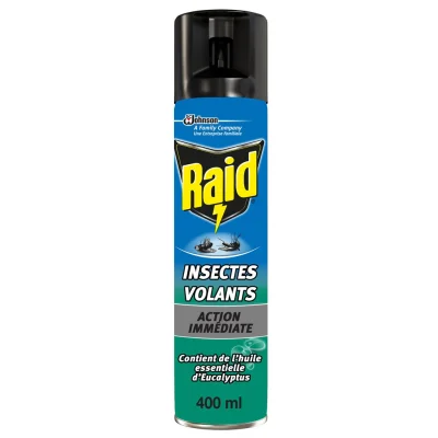 RAID Flying Insect Killer Immediate Action Eucalyptus Oil 400 ml