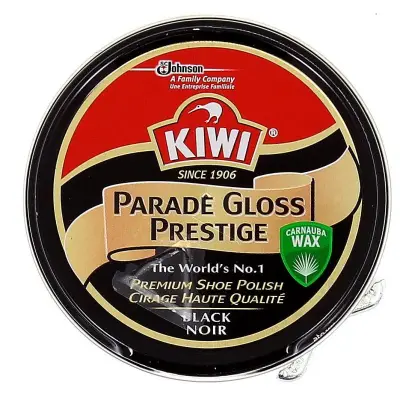 KIWI Black Shoe Polish Tin 50 ml