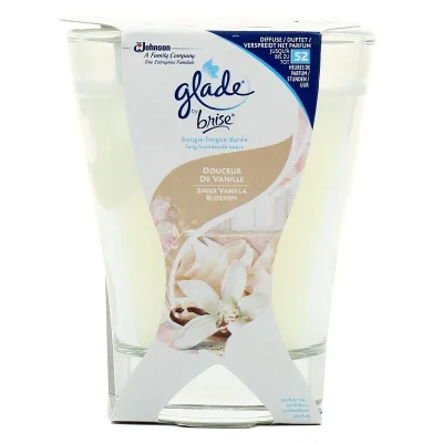 GLADE Long Lasting Candle Vanilla 1 unit