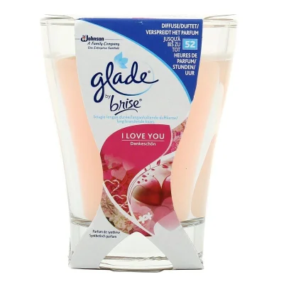 GLADE Long Lasting Candle I Love You 129g
