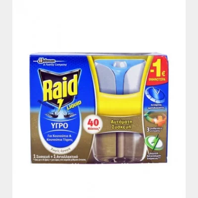 RAID LIQUID 40 NIGHTS +DEVICE
