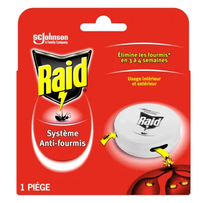 RAID Anti-Ant Bait Station Easy To Use Indoor And Outdoor 1 pack