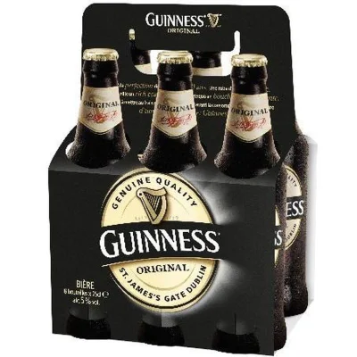 GUINNESS Original Stout Beer 6x25cl