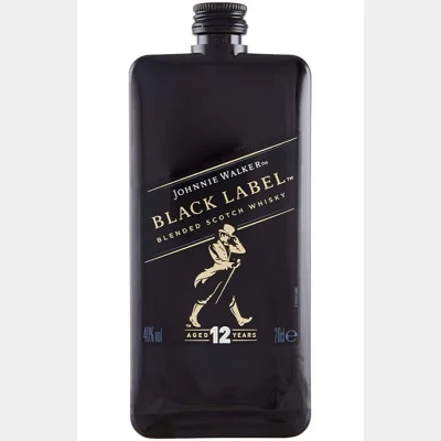 Johnnie Walker Black Label Pocket Scotch 40% 20cl
