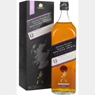 Johnnie Walker Black Label 12 YO Speyside Origin 42% 1Ltr