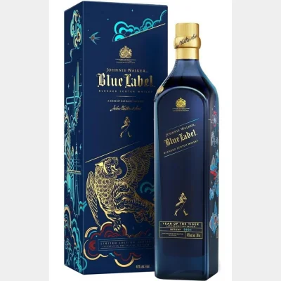 Johnnie Walker Chinese New Year Of The Tiger 2022 + GB 40% 70cl