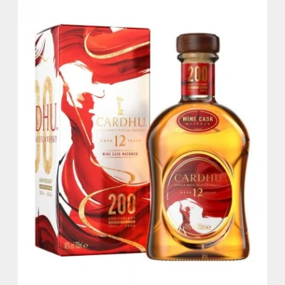 CARDHU ΟΥΙΣΚΙ 200th 12Y 0.7lt LIMITED EDITION