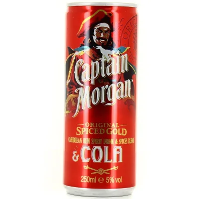 CAPTAIN MORGAN Rum Cola Drink 250 ml