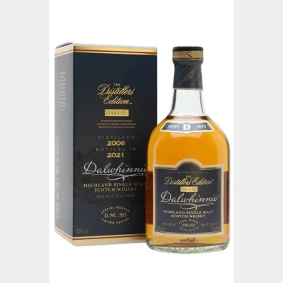 Dalwhinnie Distillers Edition 2006 - 2021 + GB 43% 70cl
