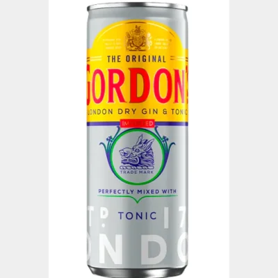 Gordon's Gin & Tonic 6.4% 250ml (Can)