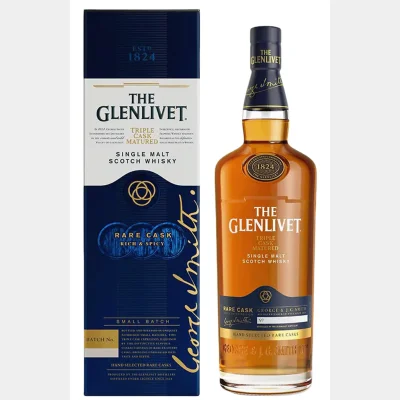 The Glenlivet Triple Cask Matured Rare Cask Small Batch + GB 40% 1Ltr