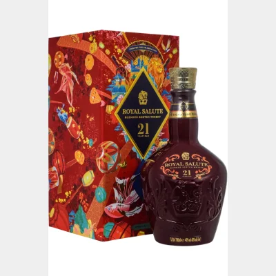 Chivas Regal 21 Years Royal Salute CNY 2023 + GB 40% 70cl