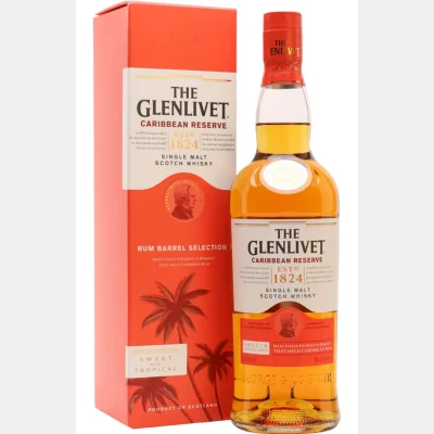 Glenlivet Caribbean Reserve + GB 70cl 40%