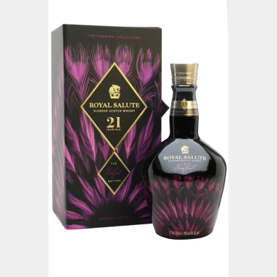 Chivas Royal Salute 21 Years Harris Reed Pink Edition + GB 40% 70cl