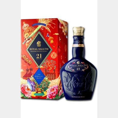 Royal Salute 21 Years Lunar New Year 2025 Special Edition + GB 40% 70cl