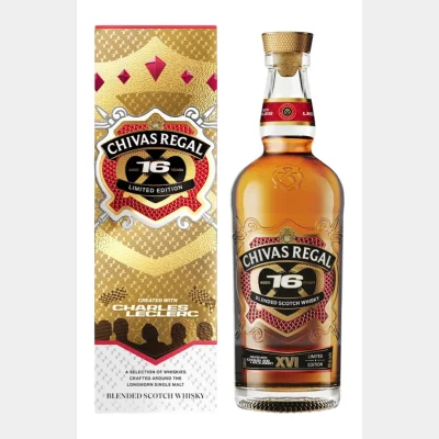 Chivas Regal 16 Years Charles Leclerc + GB 40% 70cl