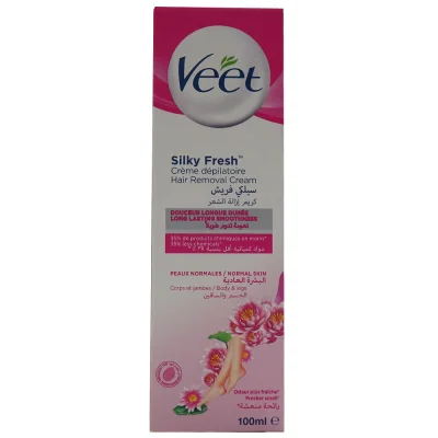 Veet depilatory cream 100 ml. Normal skin lotus Milk.