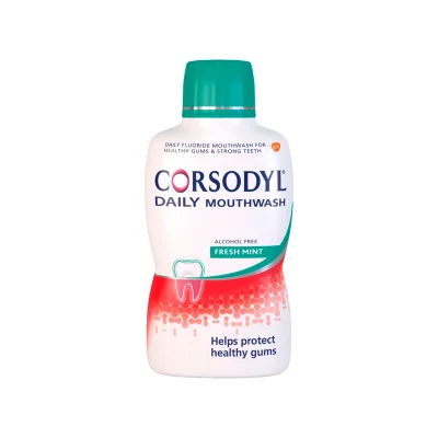 Corsodyl Mouthwash Freshmint Alcohol Free 500ml