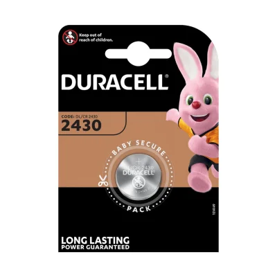 DURACELL Lithium coin battery 3V DL2430 1 pc