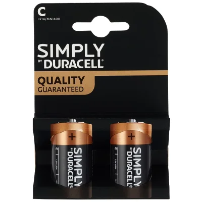Duracell C Simply Batteries