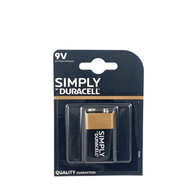 Duracell 9V Simply Batteries