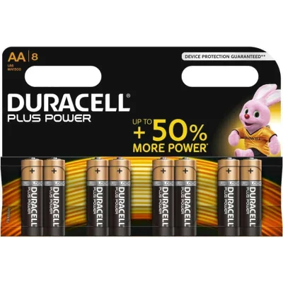 DURACELL Alkaline Battery LR6 AA x8