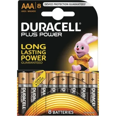 DURACELL Alkaline Battery LR03 AAA x8