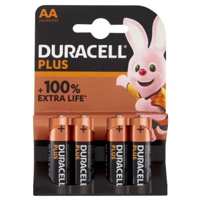 Duracell AA Plus Power Batteries