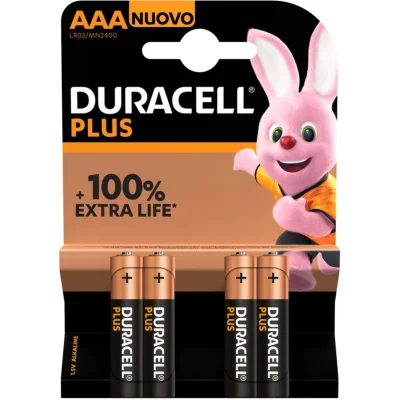 Duracell AAA Plus Power Batteries
