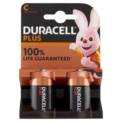 Duracell C Plus Power Batteries