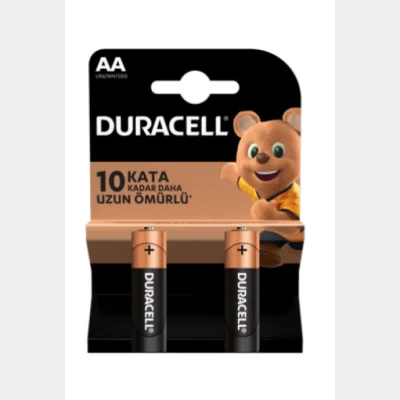 Duracell Basic Pen Battery 2 AA 2 pc