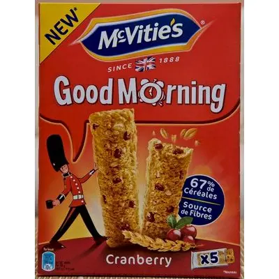 MC VITIE'S Breakfast Biscuits Good Morning Cran 205 g