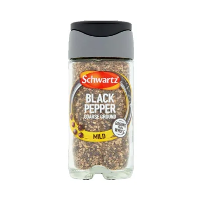 SCHWARTZ Black Pepper 33g - Coarse Ground