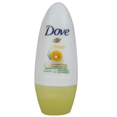 Dove roll-on deodorant 50 ml. Go Fresh grapefruit & lemon.