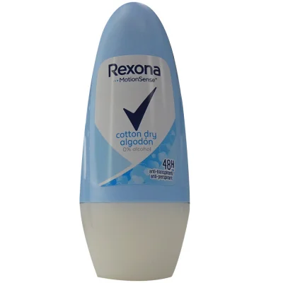 Rexona deodorant roll-on 50 ml. Cotton Dry.
