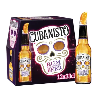 CUBANISTO Rum Flavoured Beer 12x33cl