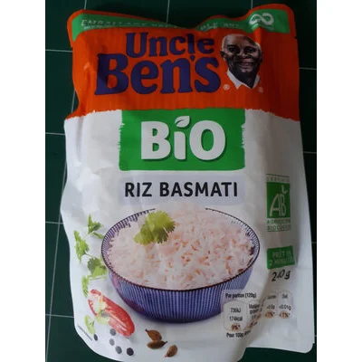 UNCLE BENS Organic Basmati Rice 240 g