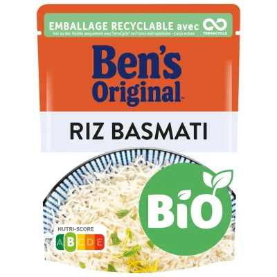 BEN'S Microwaveable Basmati Express Organic Rice 240 g