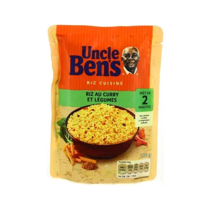 UNCLE BENS Ben'S Express Basmati Curry And Vegetables 250 g