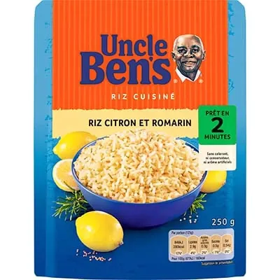 UNCLE BENS Rice Ben S Lemon And Rosemary 250 g