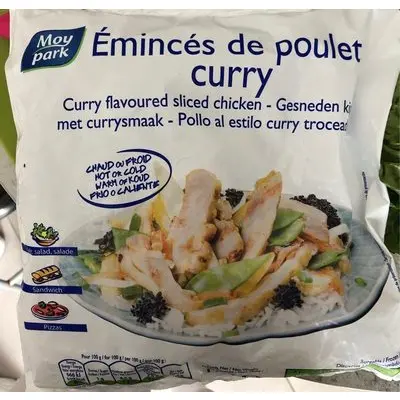 MOY PARK FRANCE Curry Chicken Strips 1 kg