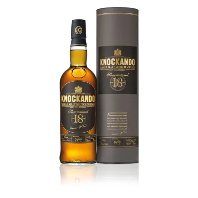 KNOCKANDO Scotch whisky single malt Slow Matured 18 years 70 cl