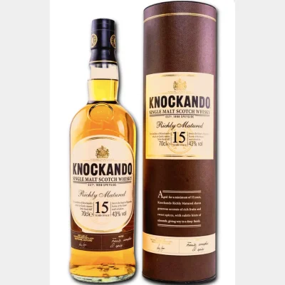 Knockando 15 Years Richly Matured + GB 43% 70cl