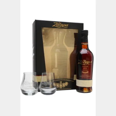 Ron Zacapa Gift Pack 23 Rum + 2 Glasses 70cl